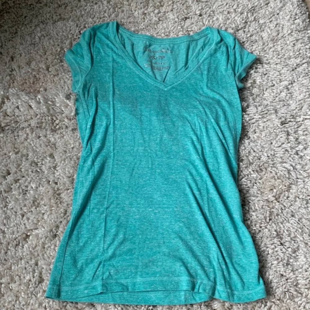 V neck tee shirt